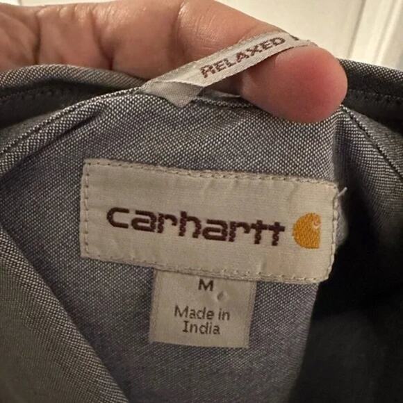 Carhartt Relaxed Fit Short Sleeve Shirt – Durable Comfort & Classic Style - Picture 5 of 8